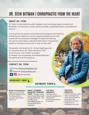 Stew Bittman Chiro from the Heart